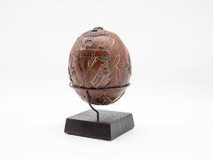 19th Century "Bugbear" Carved Coconut