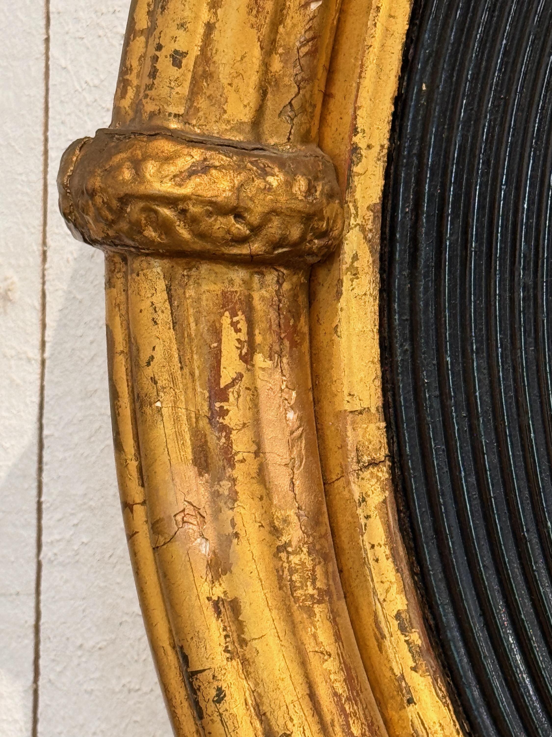 19th Century Bulls Eye Mirror 1