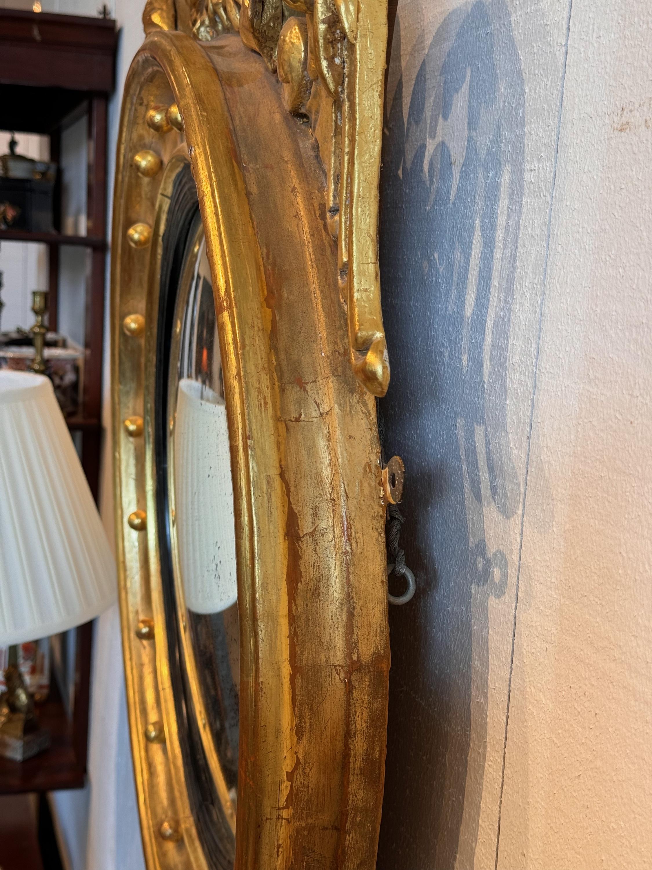 19th Century Bullseye Mirror For Sale 5