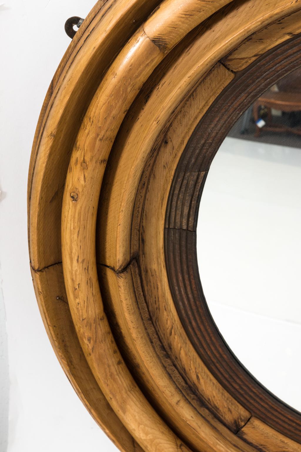 19th Century Bullseye Mirror 2