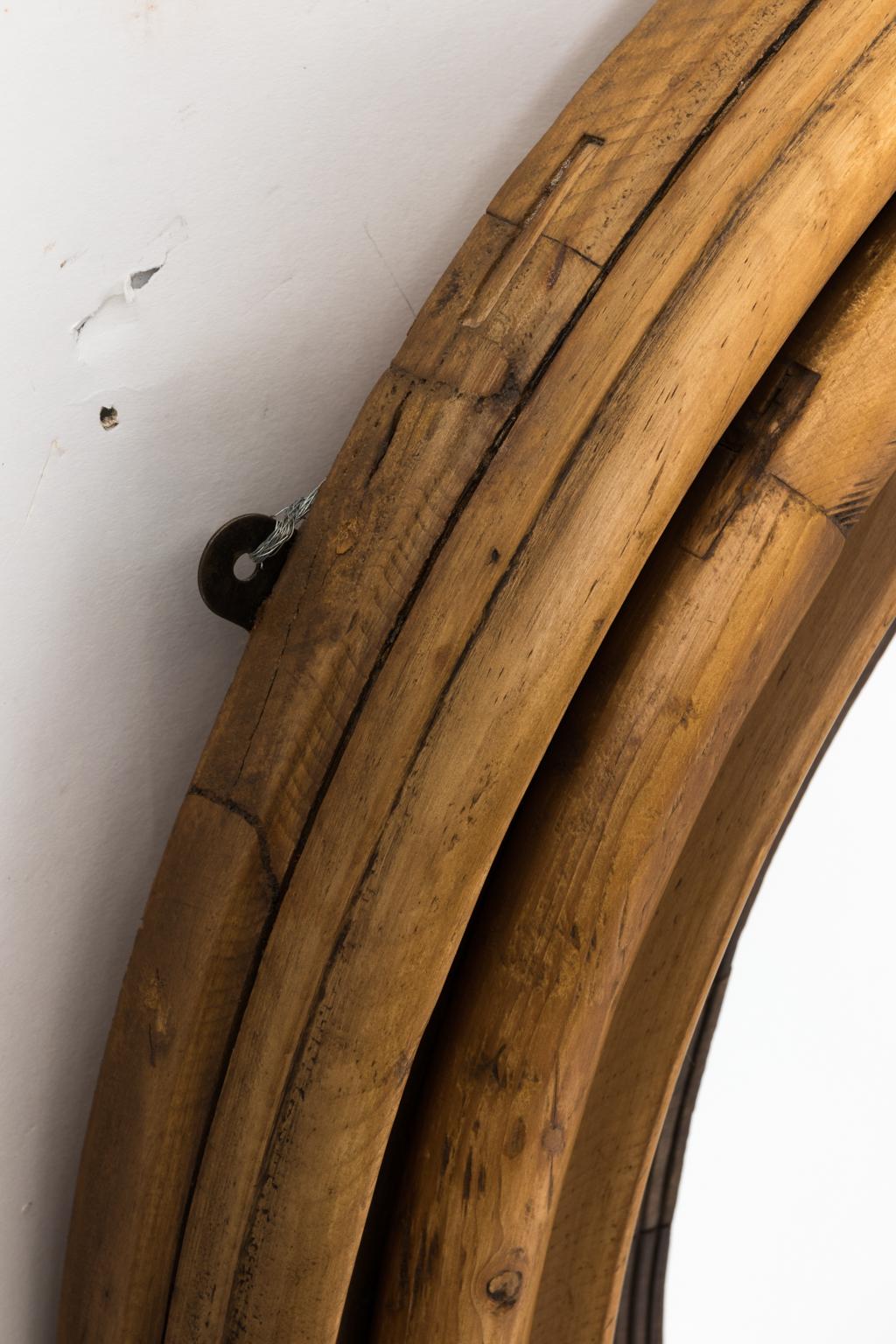 19th Century Bullseye Mirror 3