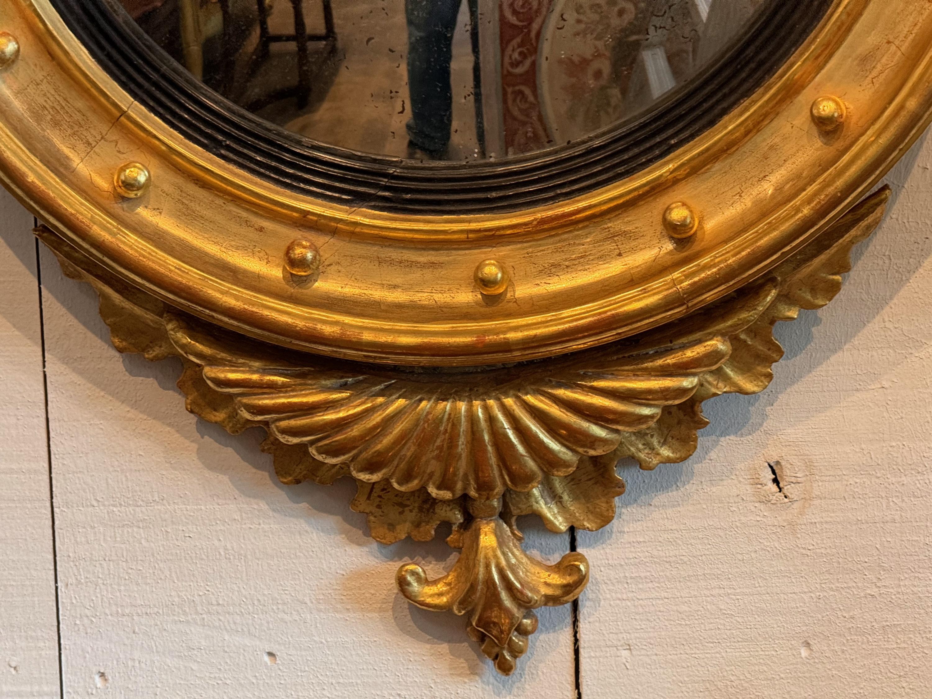 19th Century Bullseye Mirror For Sale 2