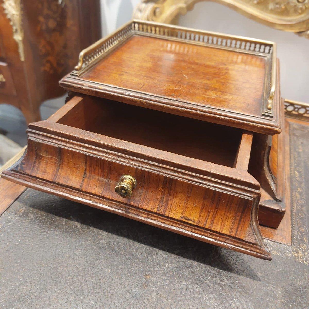 French 19th Century Bureau Leather Desk from Maison Mercier Frères For Sale