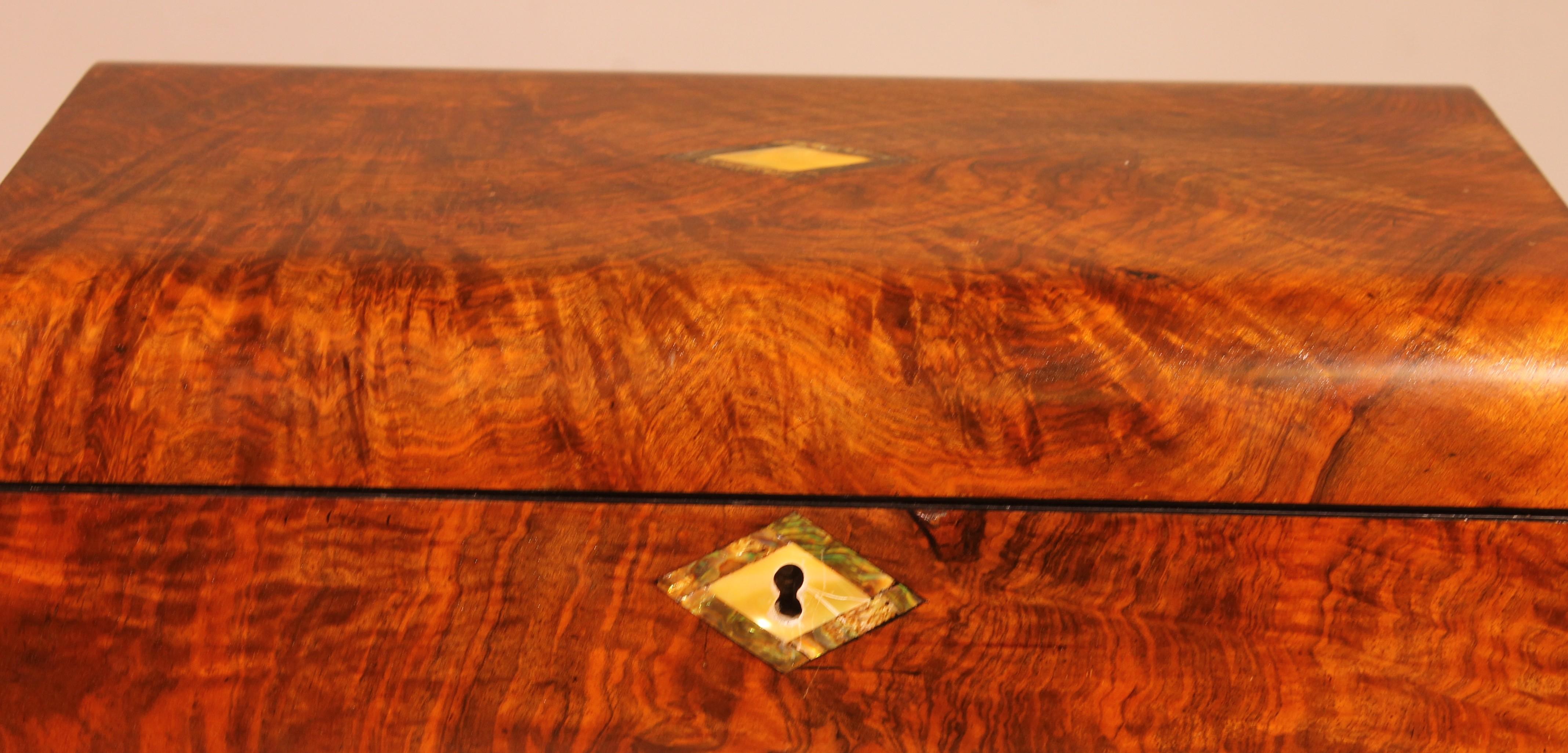 19. Jahrhundert Wurzelholz Schreibpult im Angebot 1