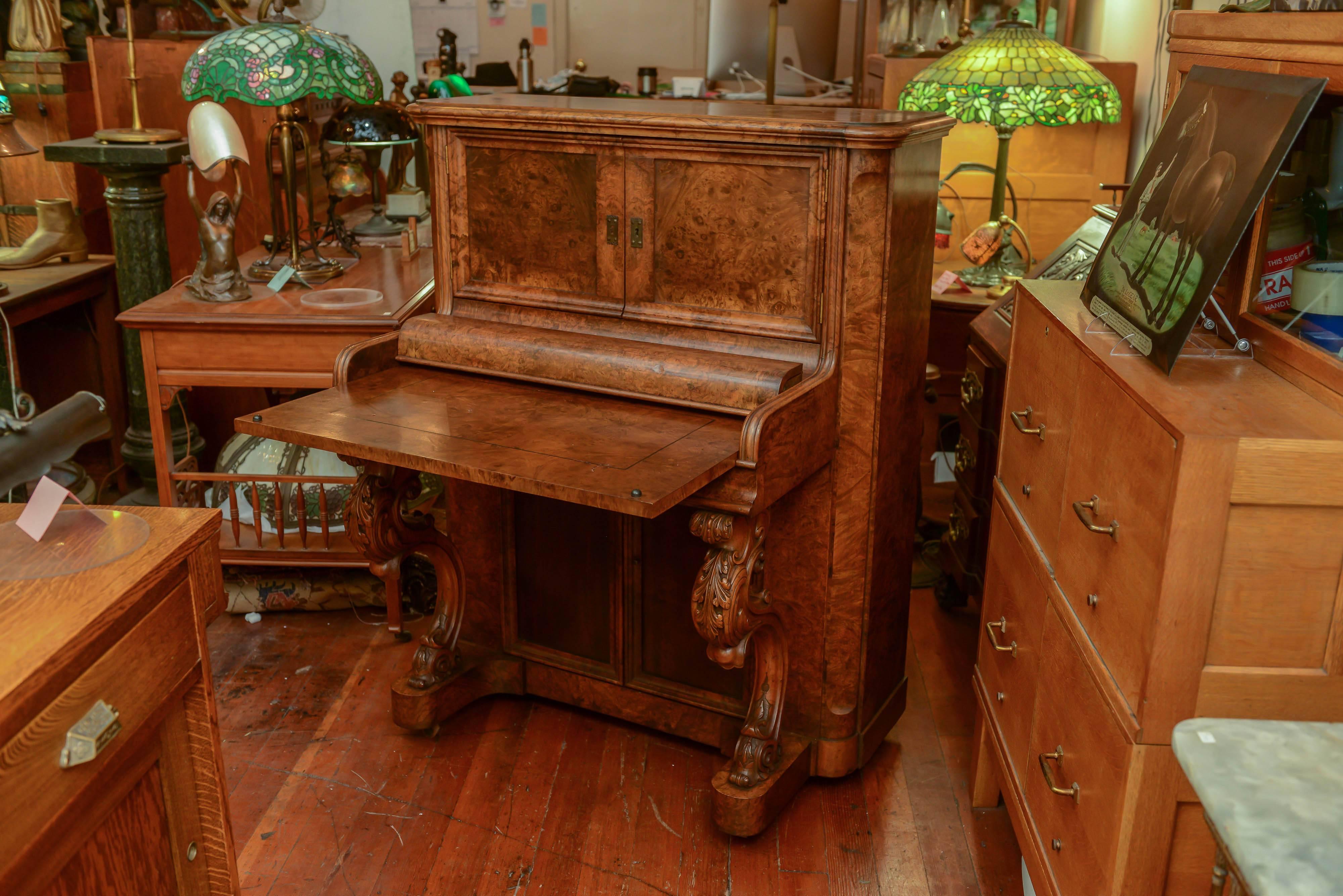 spinet desk antique