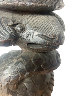 Jardinera o Torchere de palisandro birmano del siglo XIX