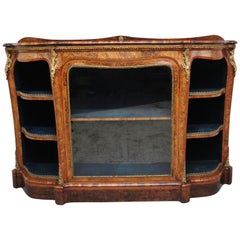 19th Century Burr Walnut Credenza