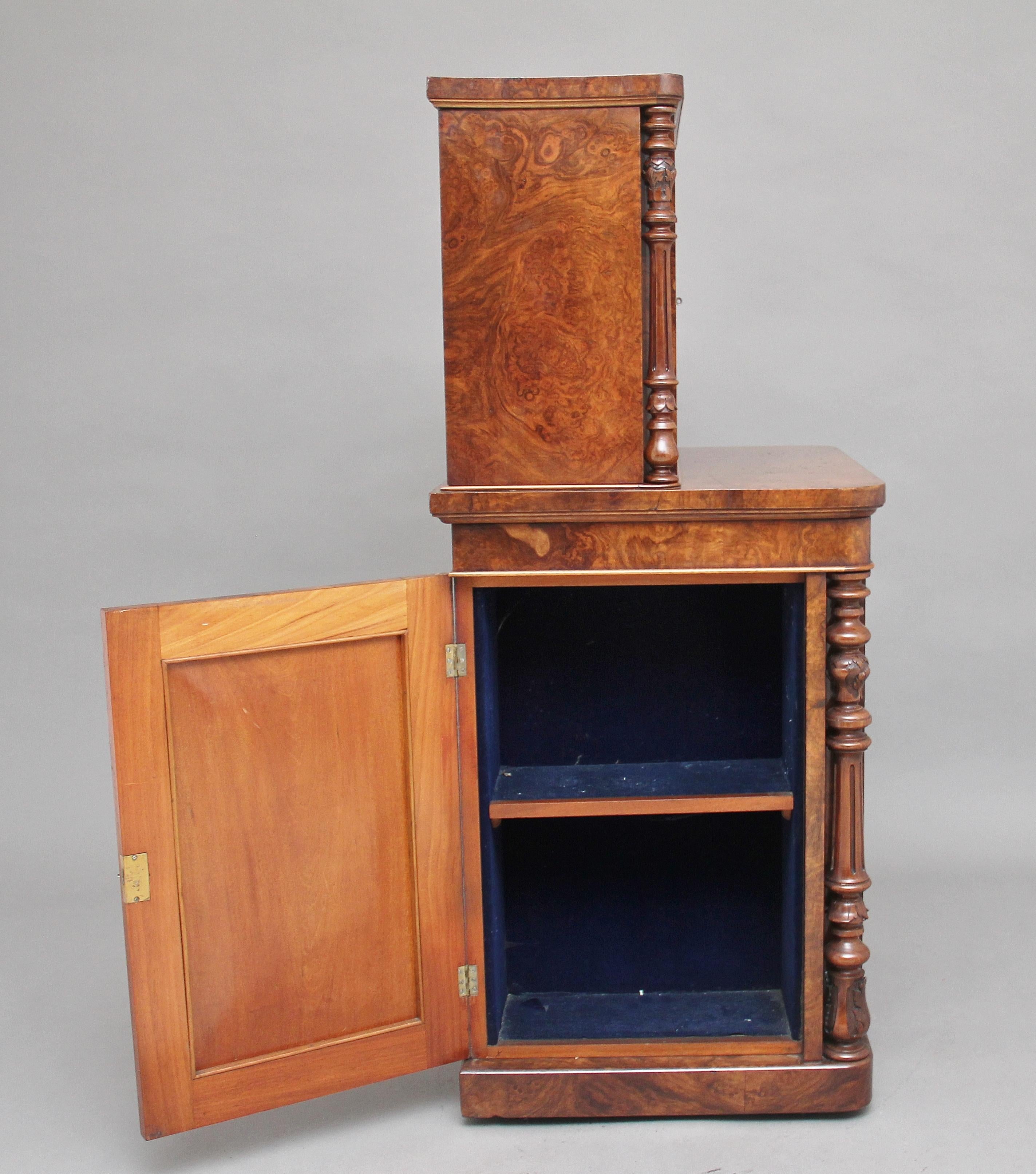 19th Century Burr Walnut Desk 6