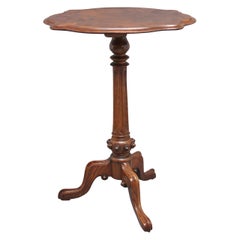 19th Century Burr Walnut Occasional Table