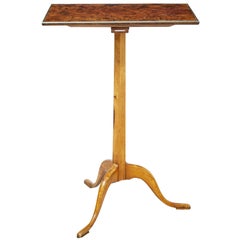 Antique 19th Century Burr Walnut Occasional Table