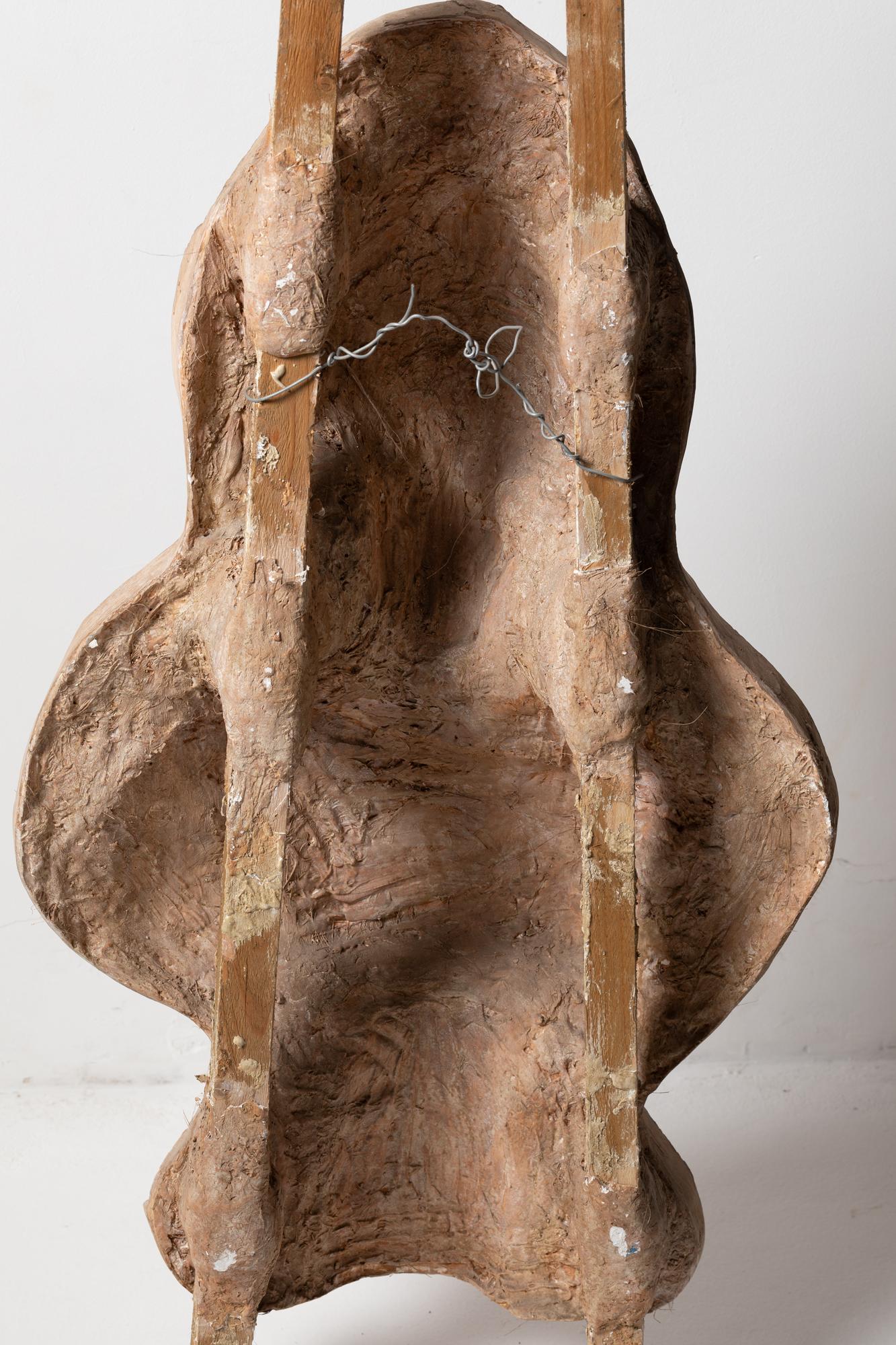 Stampo per busto del XIX secolo raffigurante l'effigie della Repubblica Francese - 