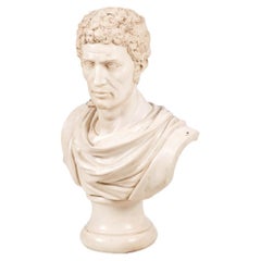 Antique 19th Century Bust of Nobleman