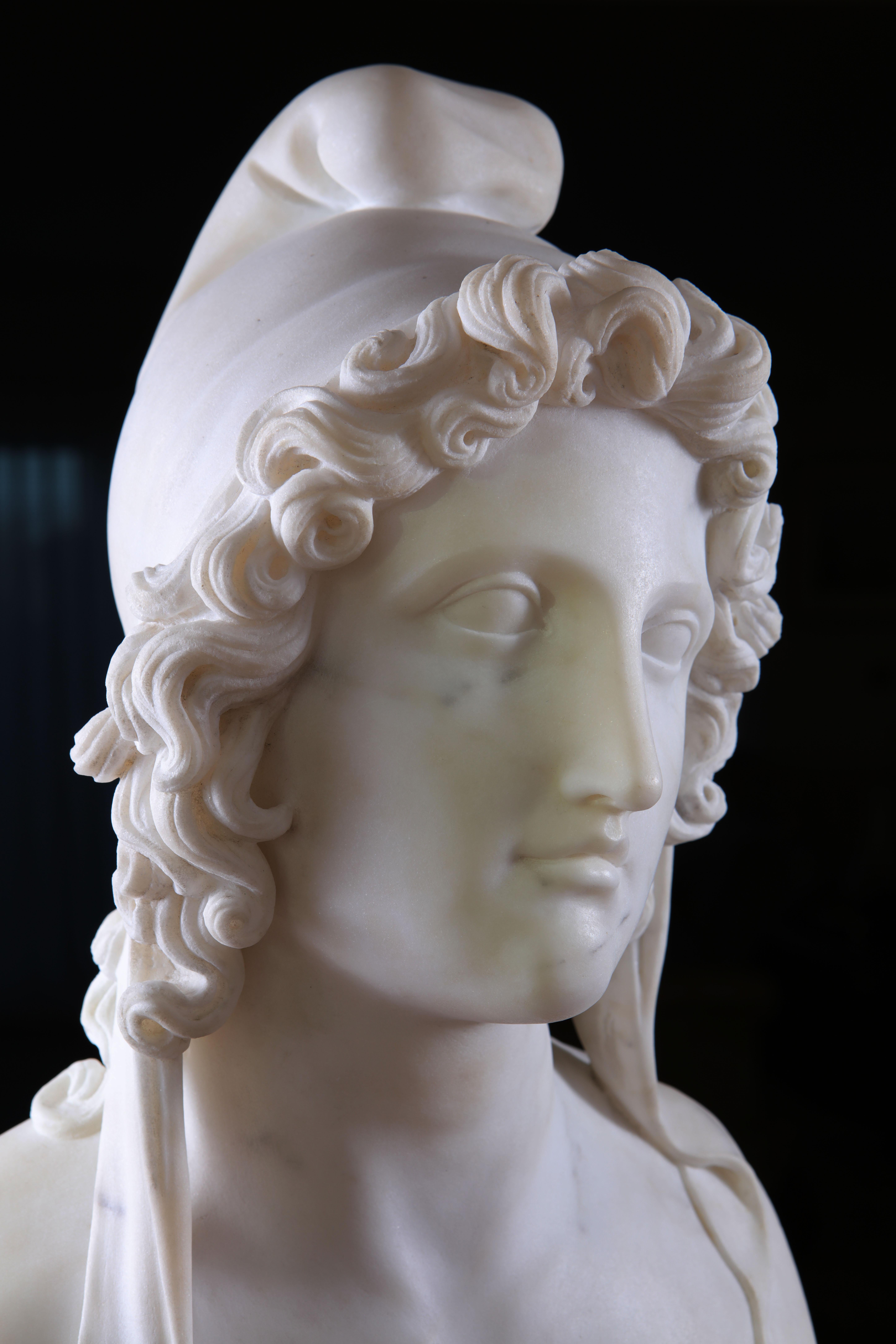 Busto di Parigi del XIX secolo in vendita 3