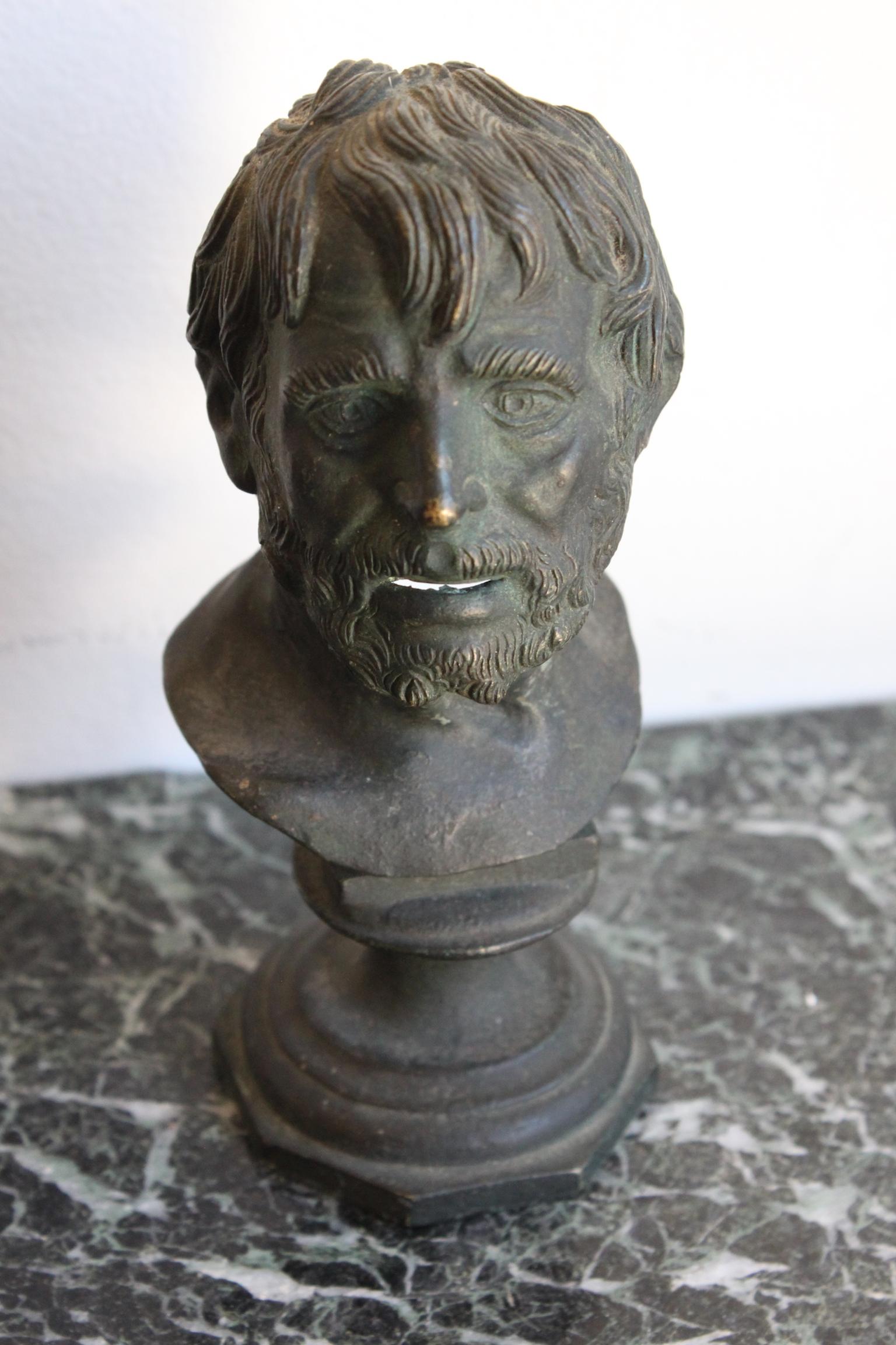 19th Century Bust of Seneca 1