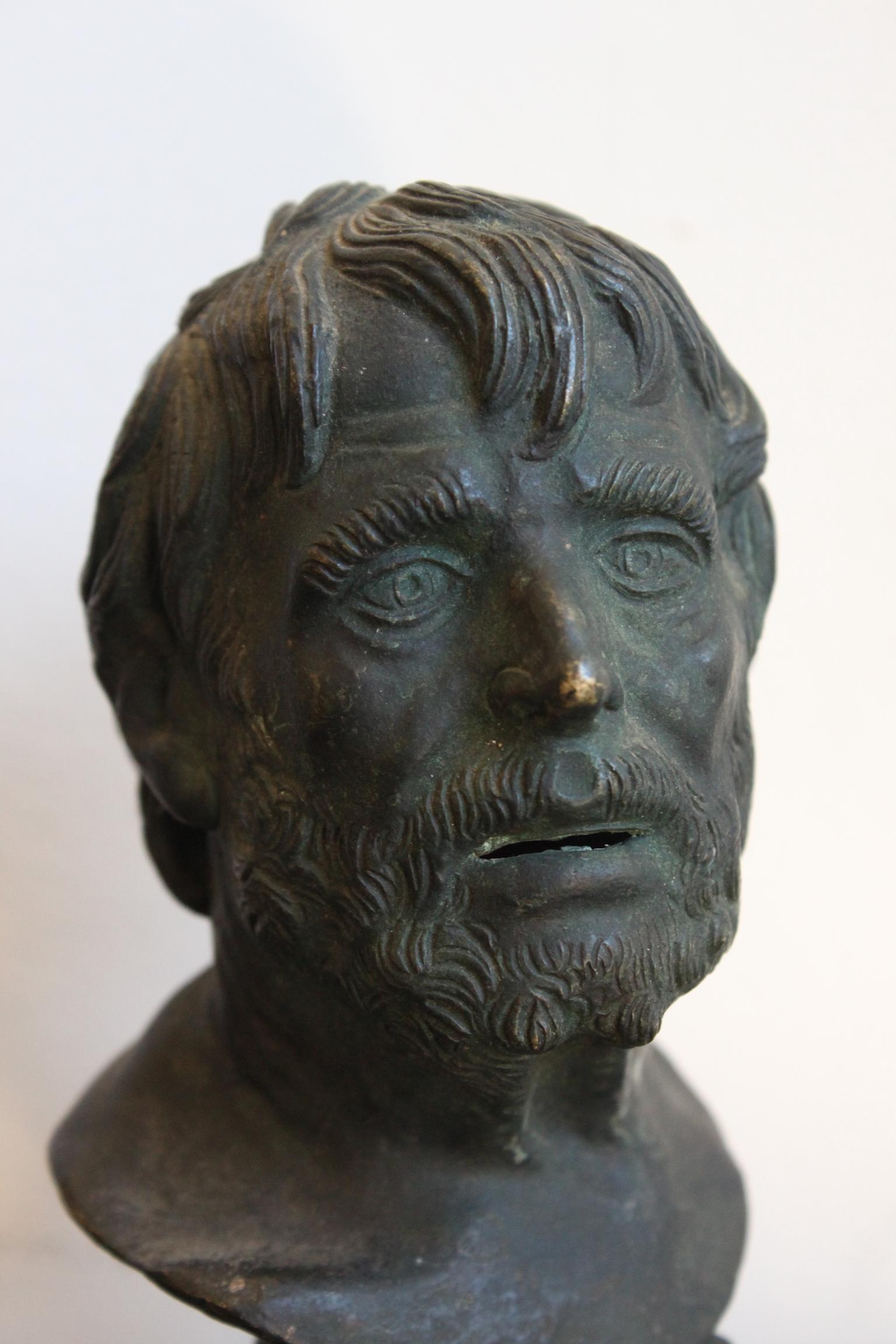 19th Century Bust of Seneca 2