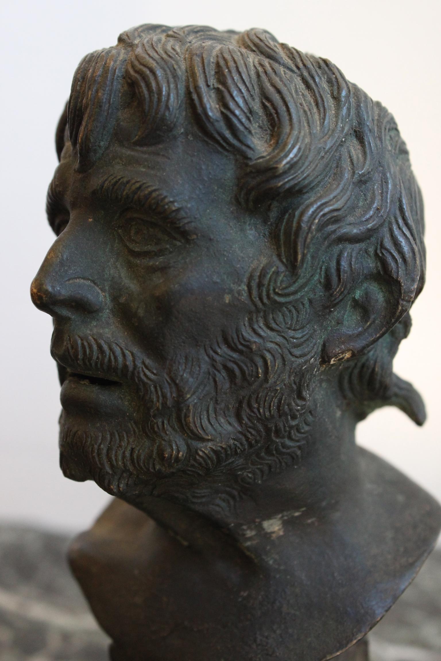 19th Century Bust of Seneca 3
