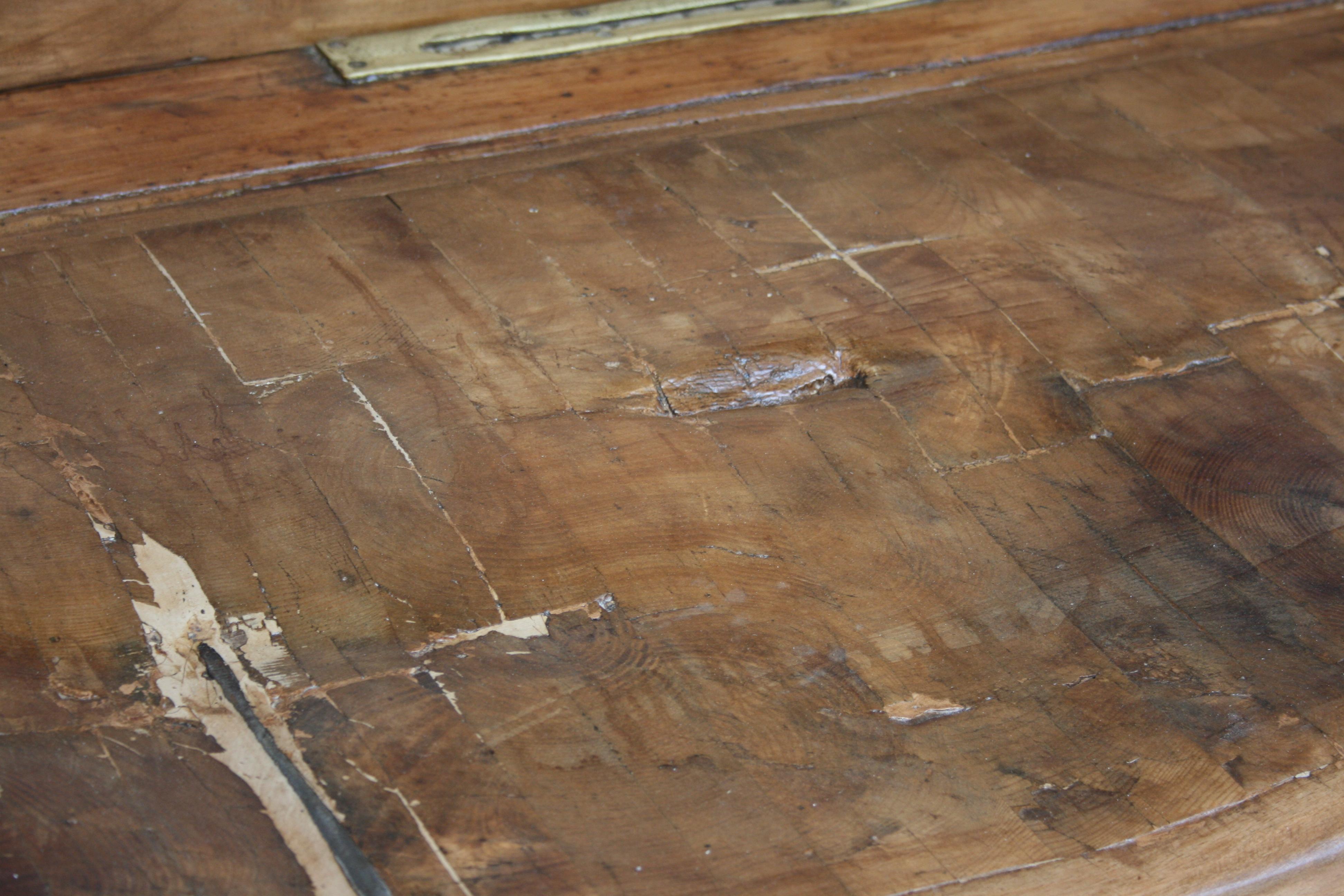 19th Century Butcher Block Table from Belgium 6