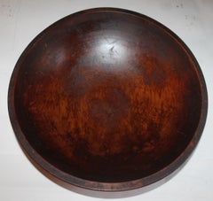 19th Century Butter Bowl with Amazing Original Surface
