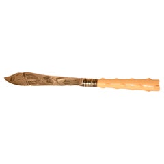 Cuchillo para mantequilla del siglo XIX