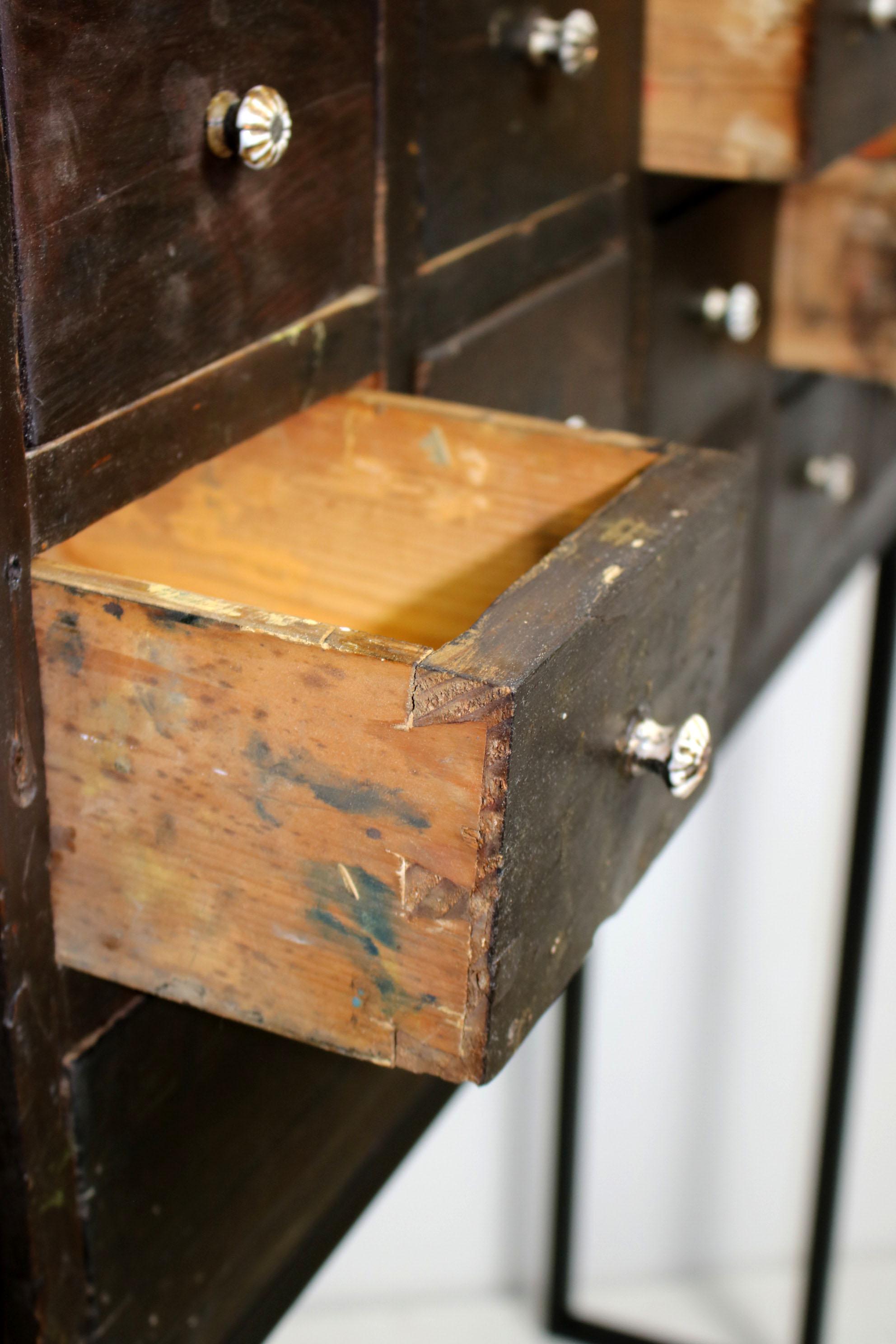 19th Century Cabinet For Paint Samples For Sale 2