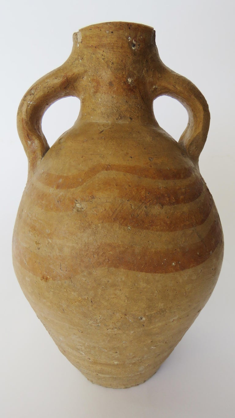 19th Century Calanda Terracotta Water Pitcher at 1stDibs
