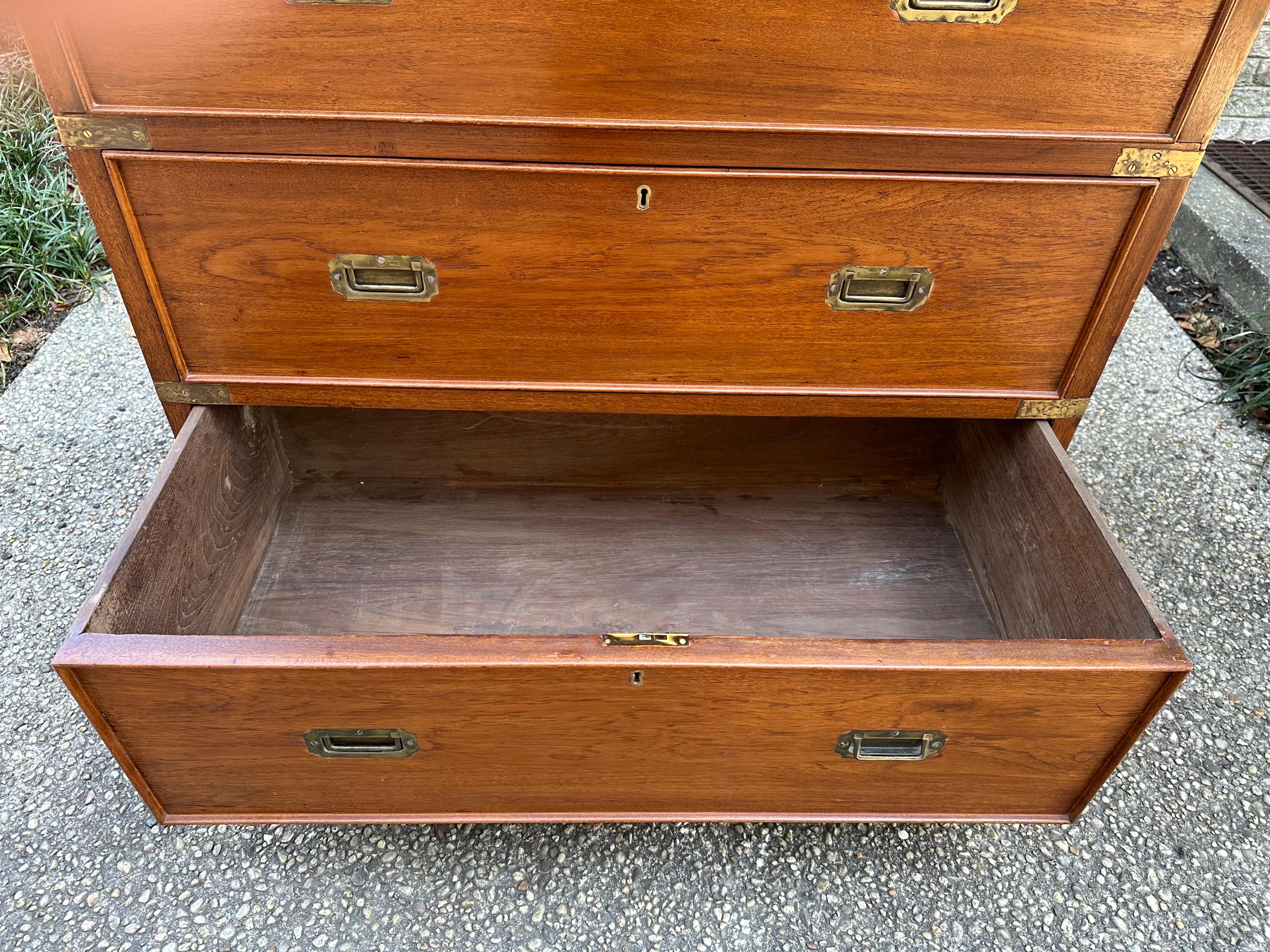 19th Century Campaign Chest For Sale 3