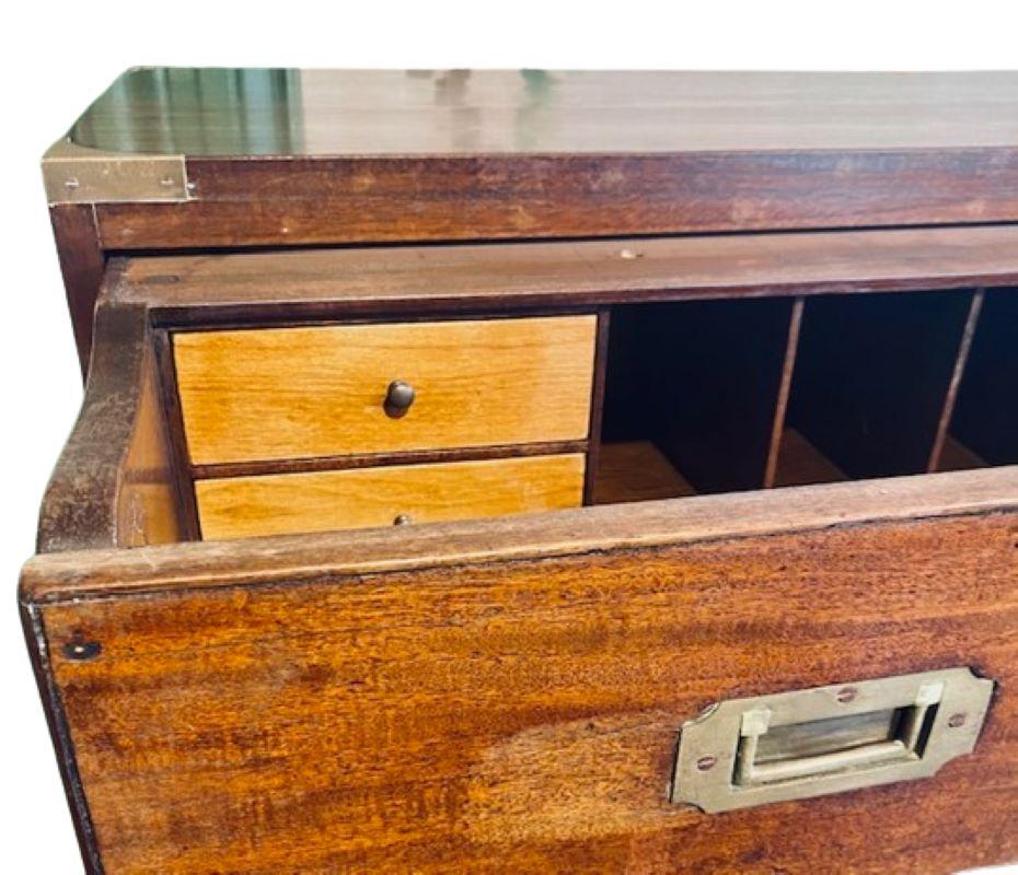 19th Century Campaign Chest of Drawers For Sale 1