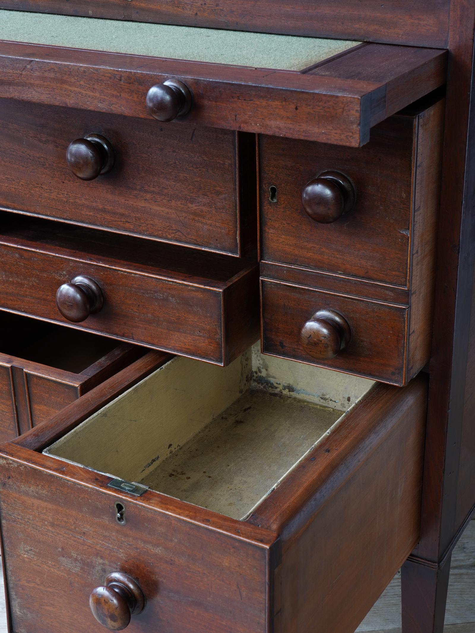 19th Century Campaign Dressing Table 1