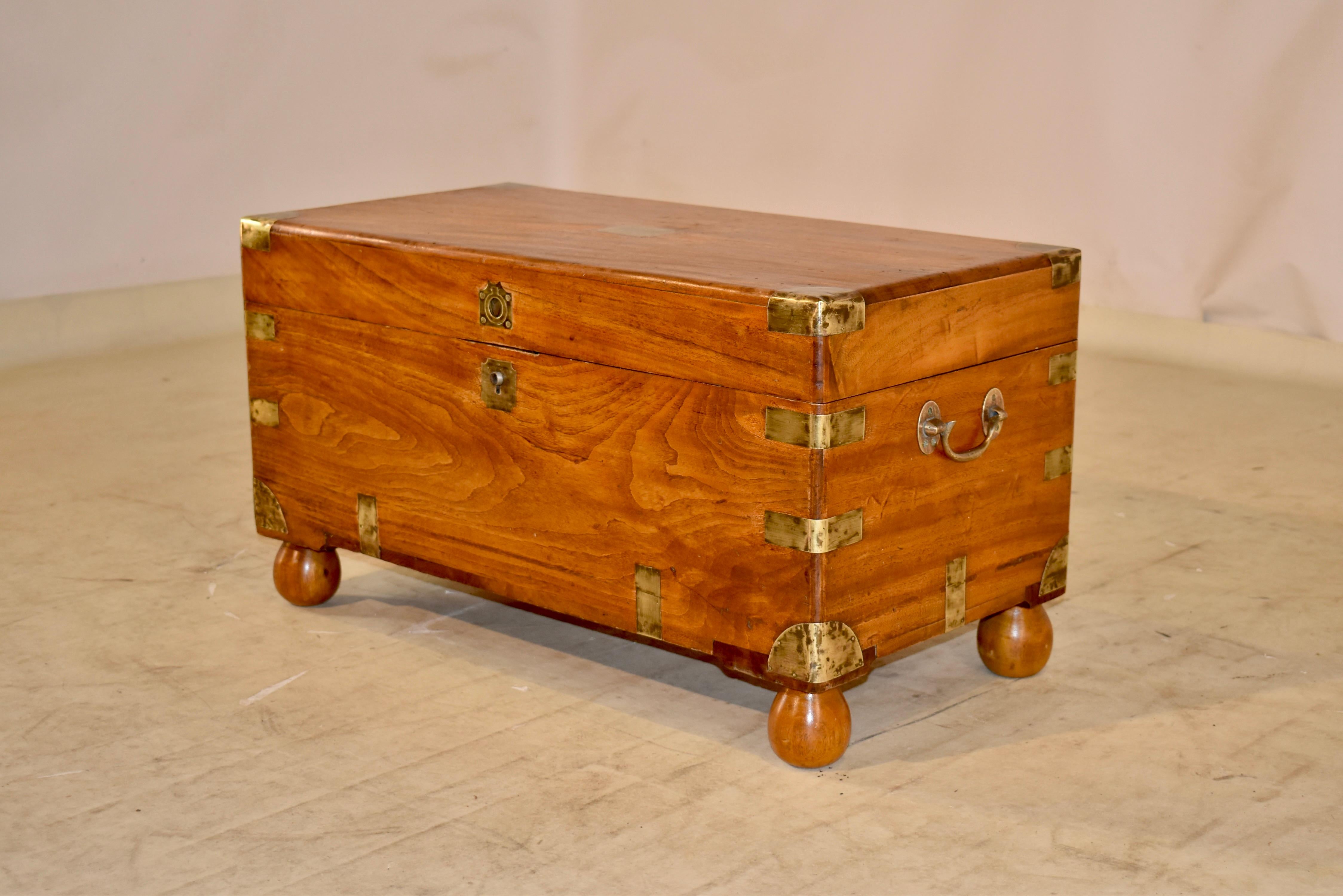 Joinery 19th Century Camphor Campaign Chest