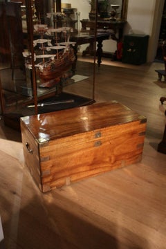 19th Century Camphor Wooden Box