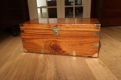 19th Century Camphor Wooden Box