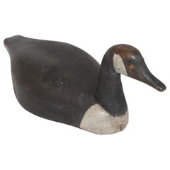 19th Century Canadian Goose Sitting Decoy