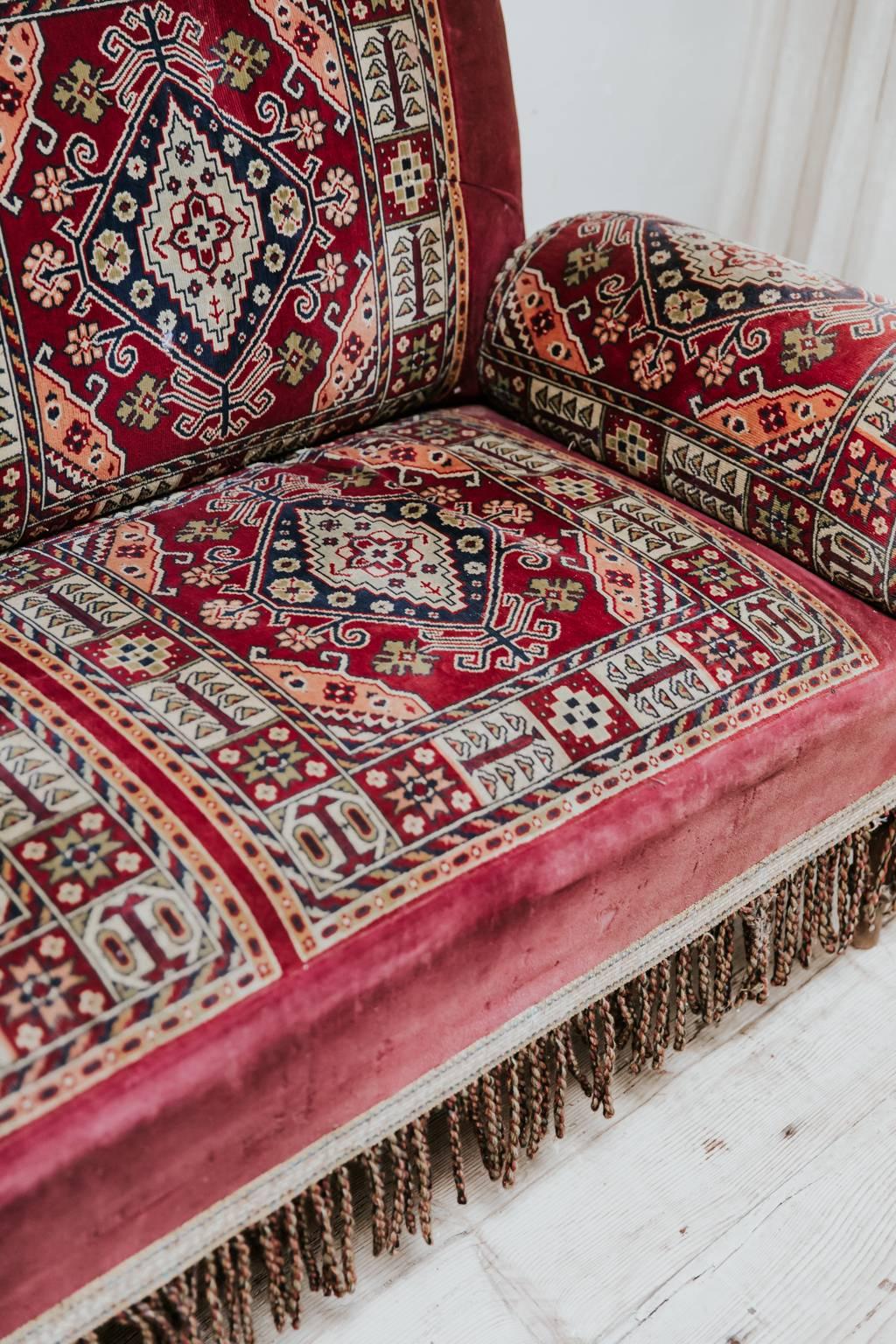 Woven 19th Century Canapé/Sofa
