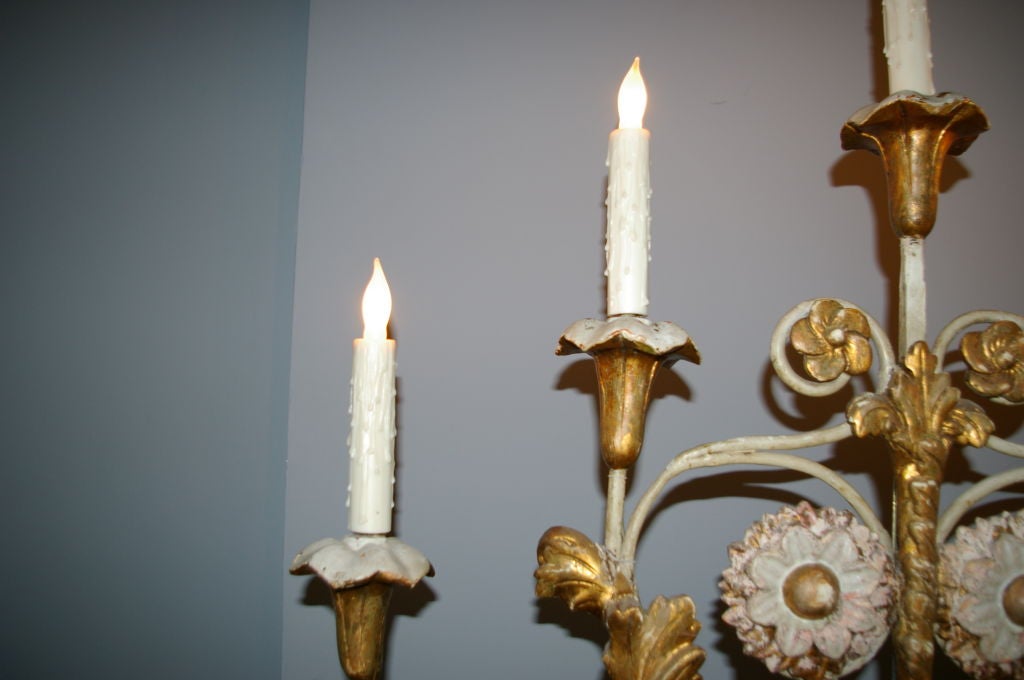 Neoclassical 19th Century Candelabra Table Lamp For Sale