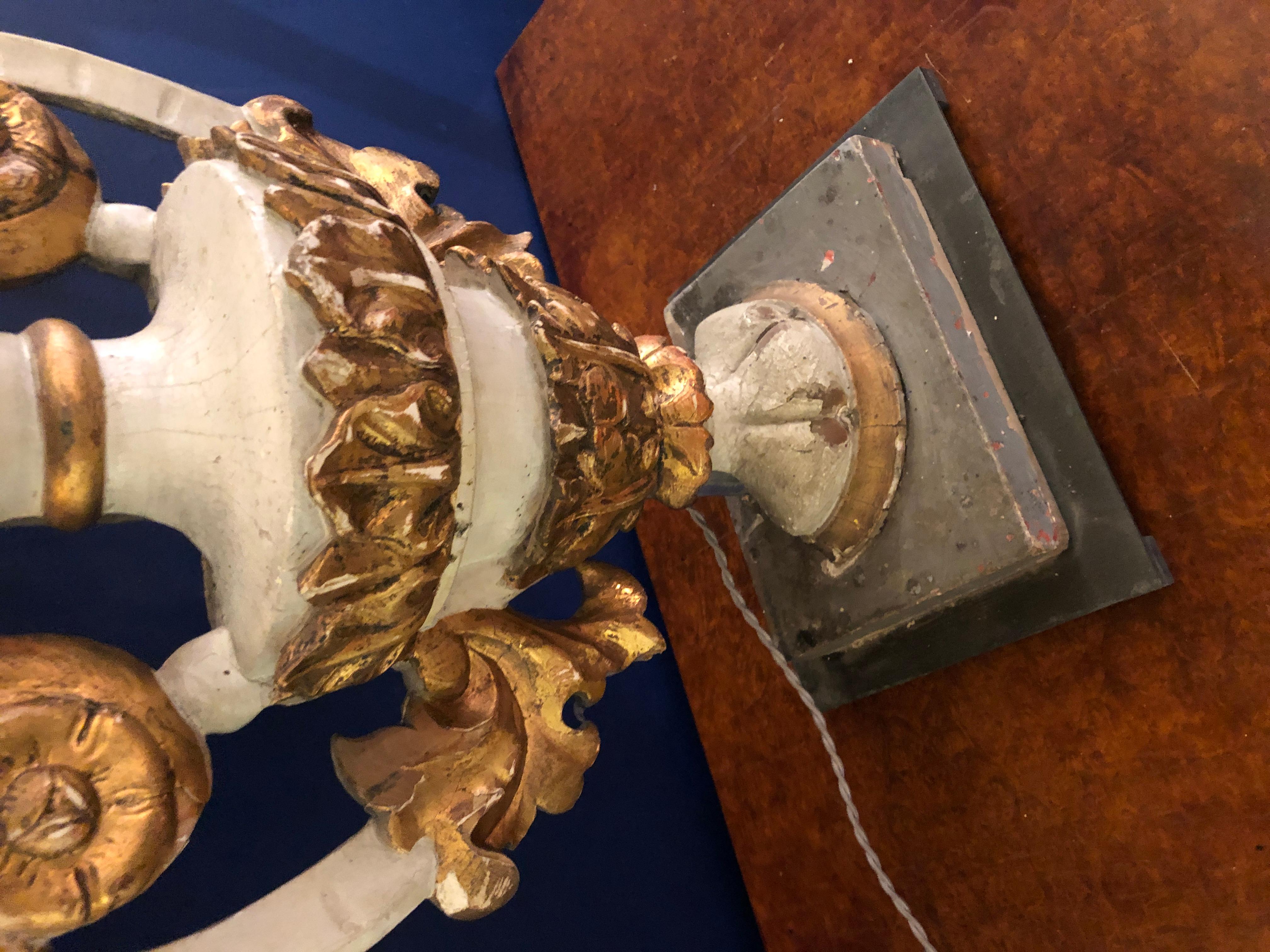 19th Century Candelabra Table Lamp For Sale 1
