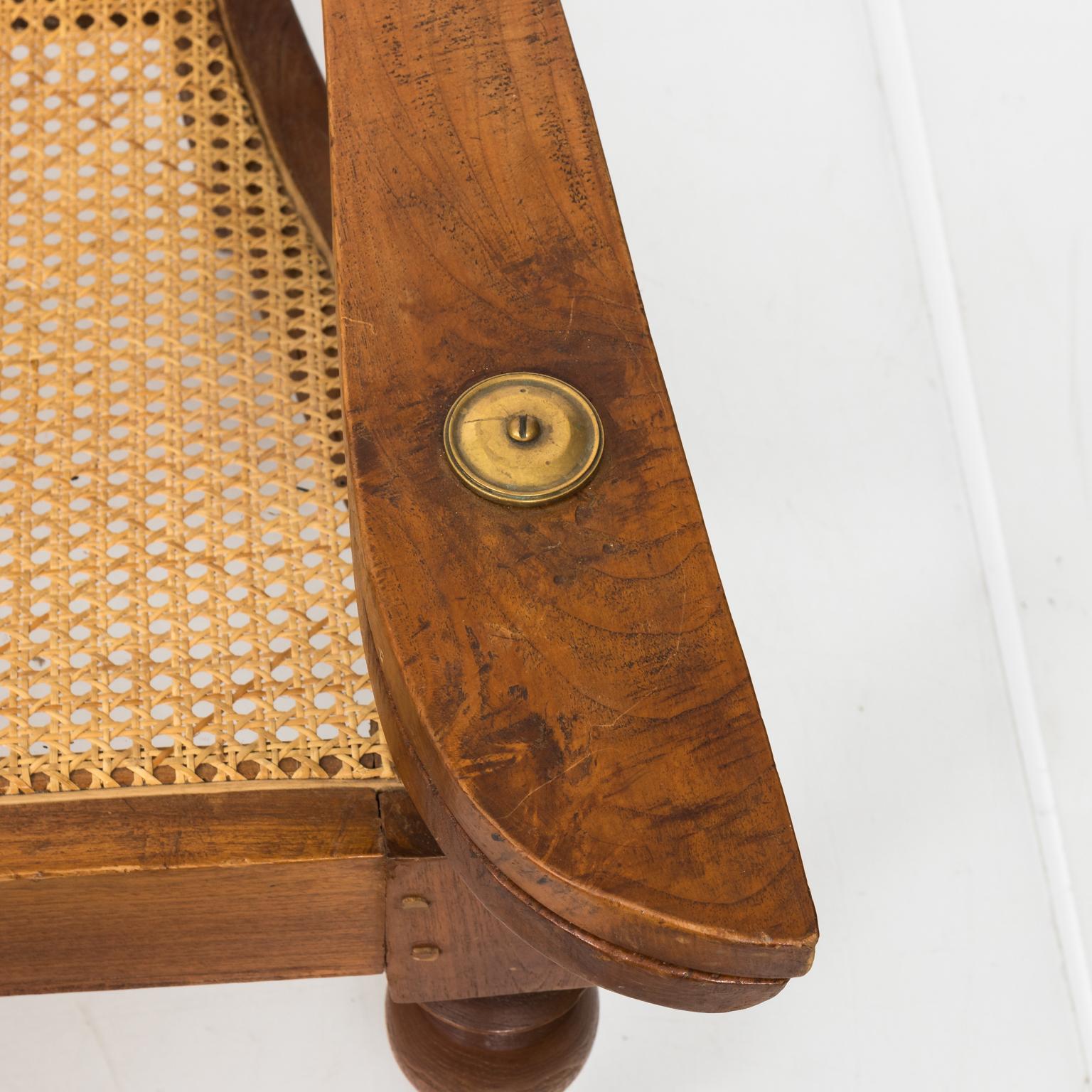 19th Century Caned Plantation Chair 3