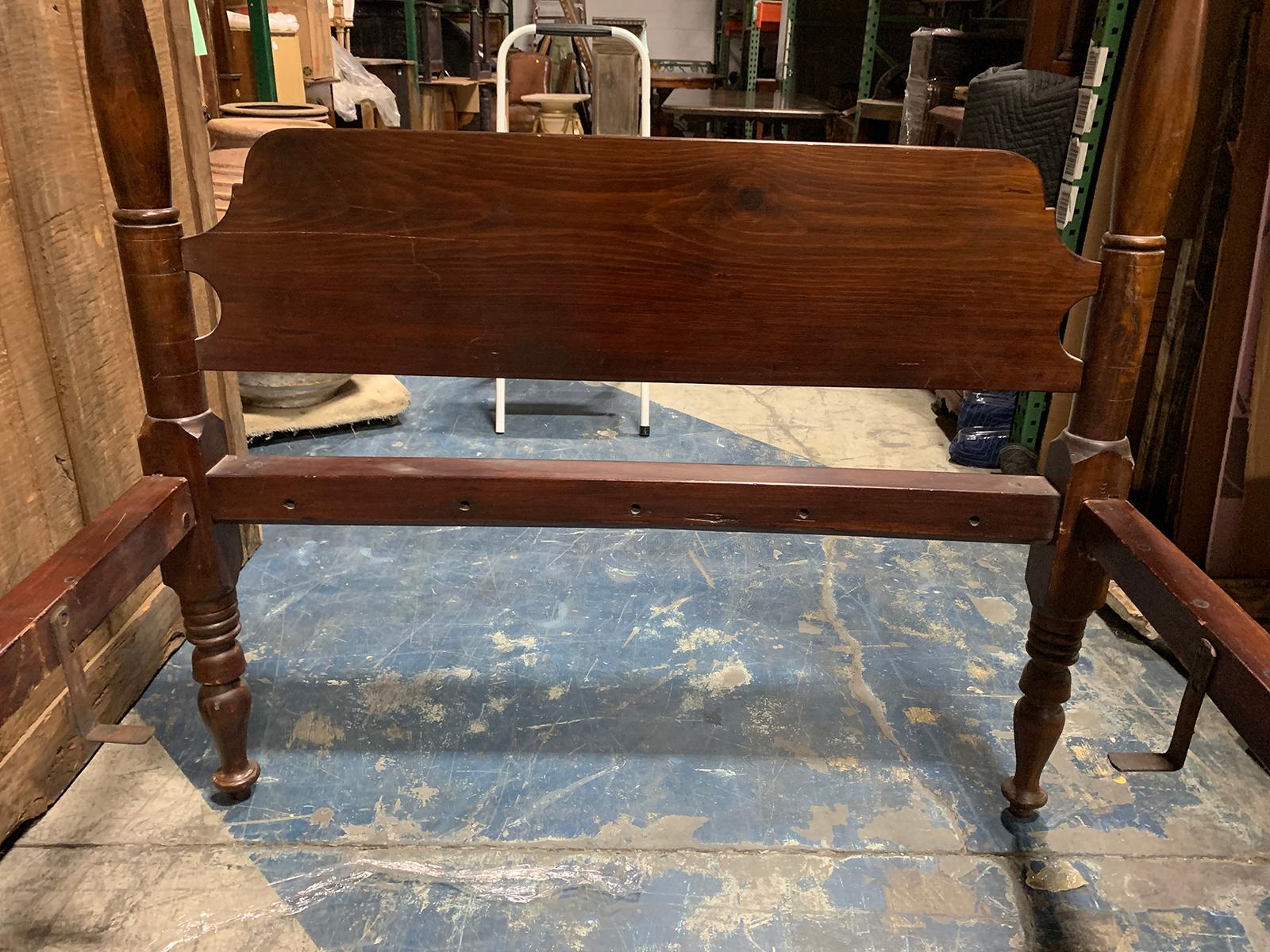 19th Century Canopy Bed 7