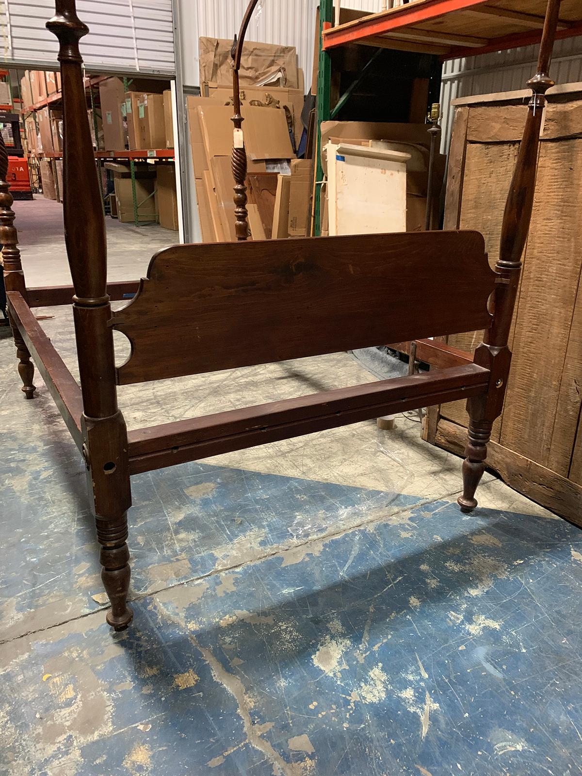 19th Century Canopy Bed 8