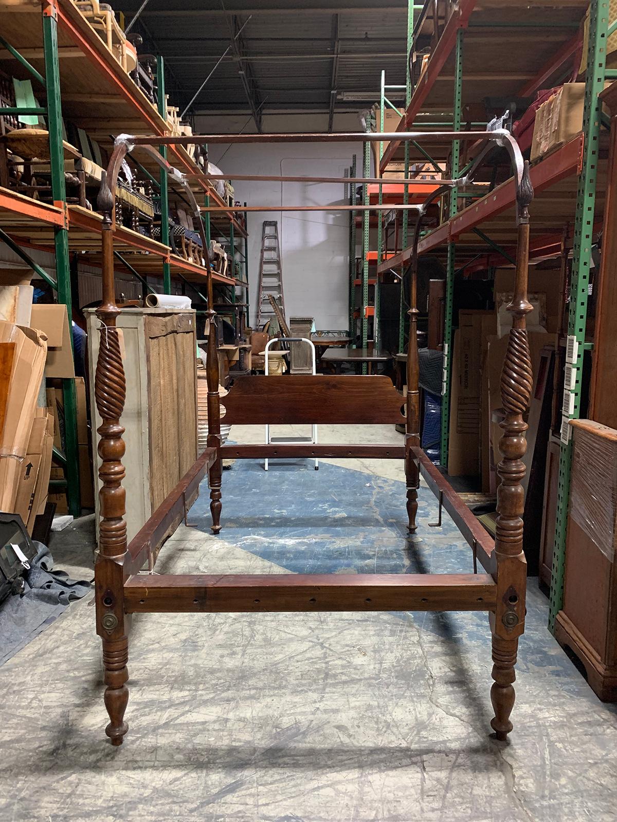 19th Century Canopy Bed In Good Condition In Atlanta, GA