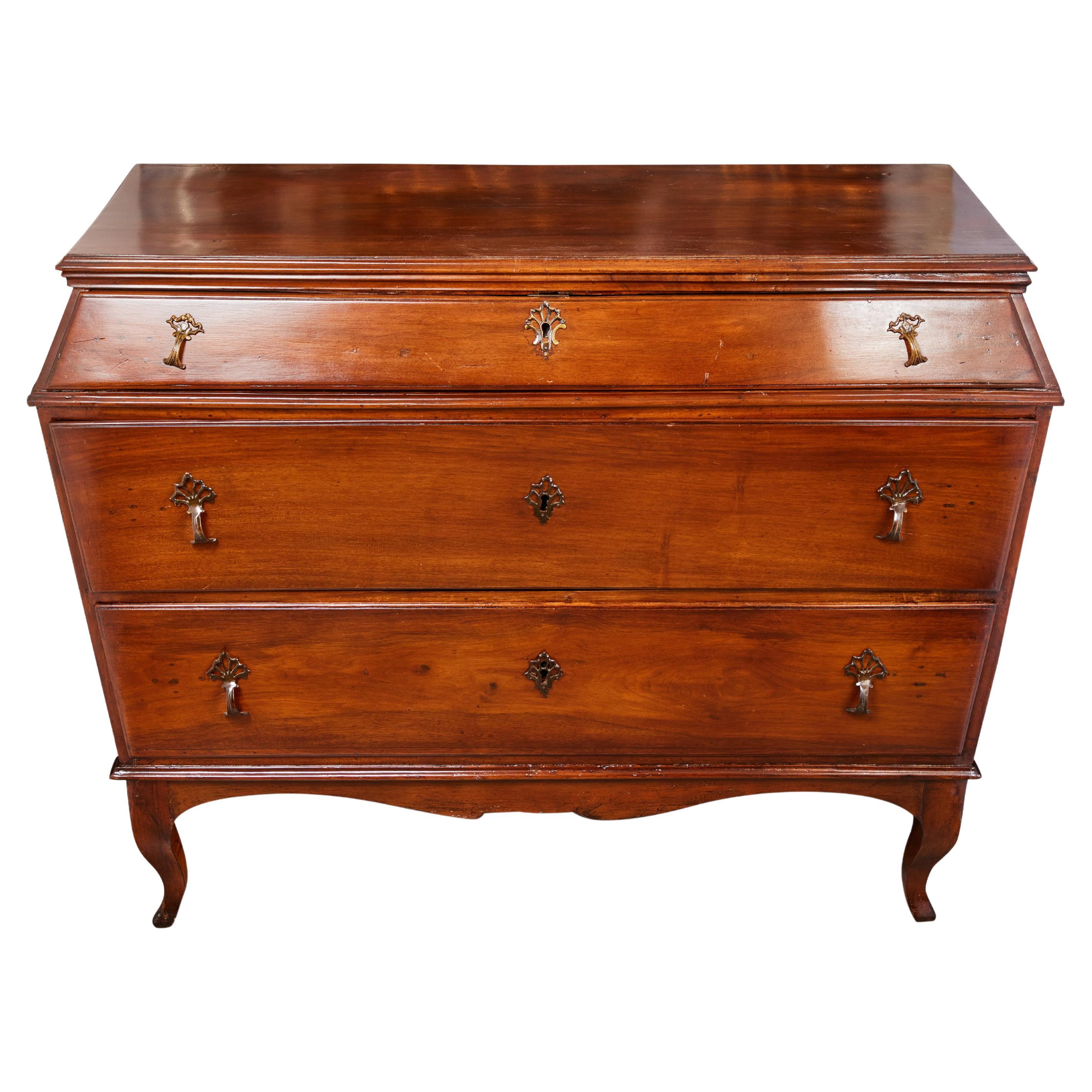 19th Century, Canted Corner Commode For Sale