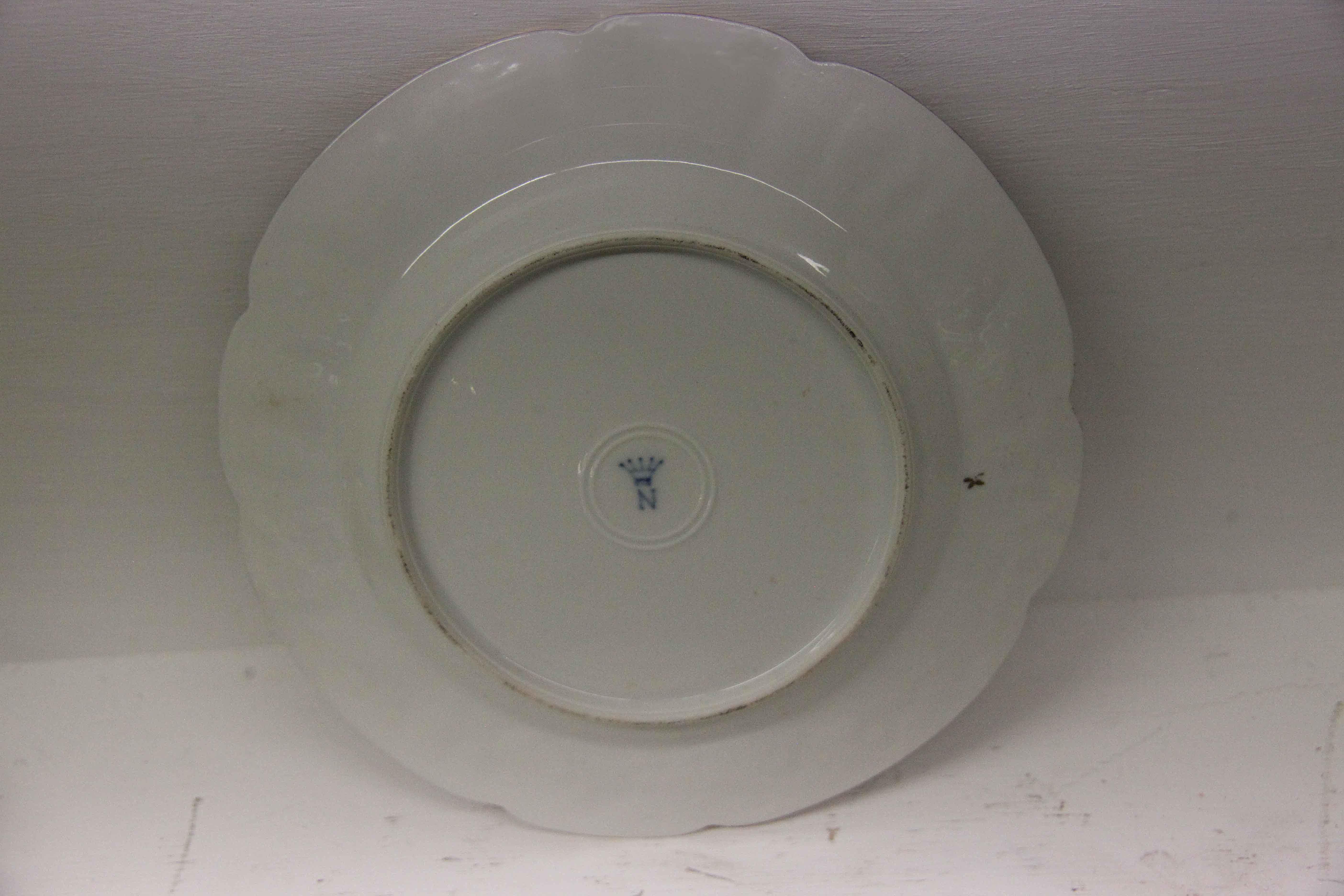 Italian 19th Century Capodimonte Plate