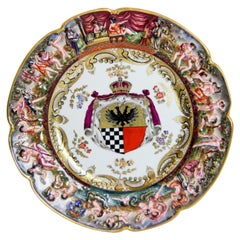 19th Century Capodimonte Plate