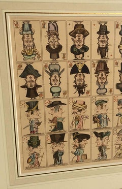 19th Century Caricature Playing Cards