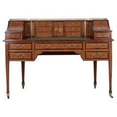 Carlton House Satinholz-Schreibtisch des 19.