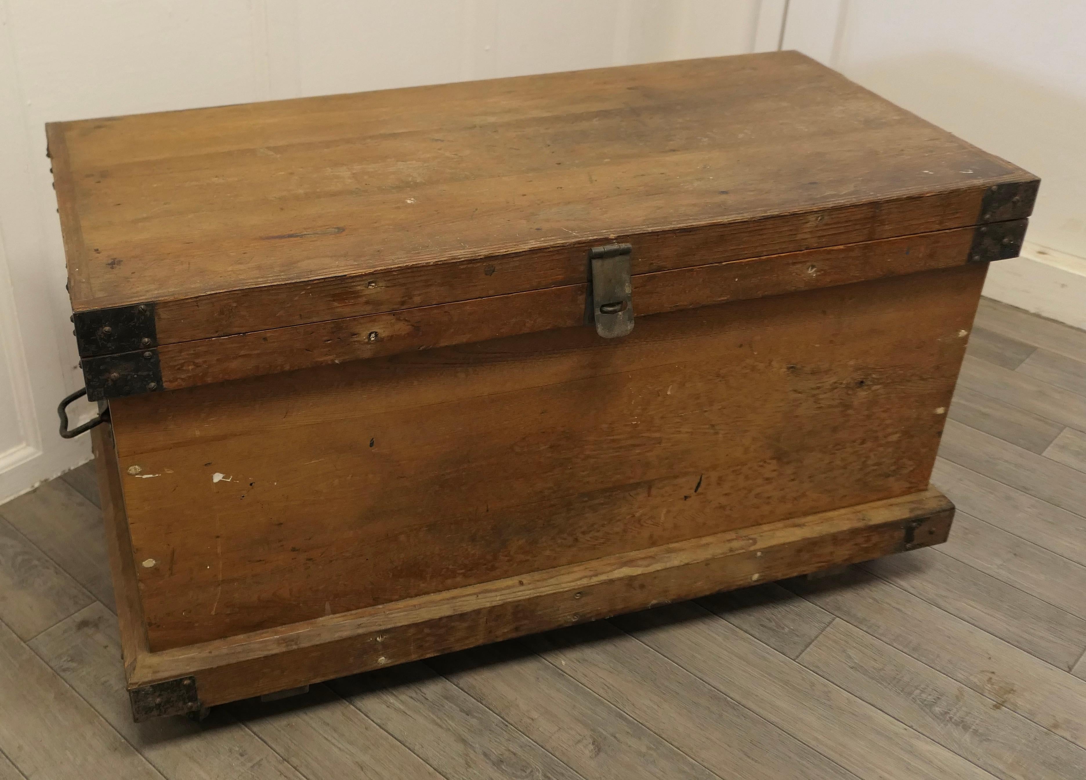 antique carpenters tool box
