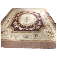 Tapis d'Aubusson du XIXe siècle