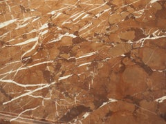 19th Century Carrara and Sicilian Marble Table from a Villa in Turin