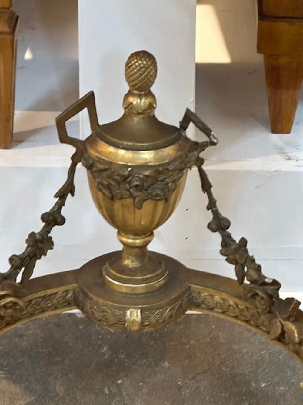 19th Century Carved and Giltwood Neo-Classical Console In Good Condition For Sale In Dallas, TX