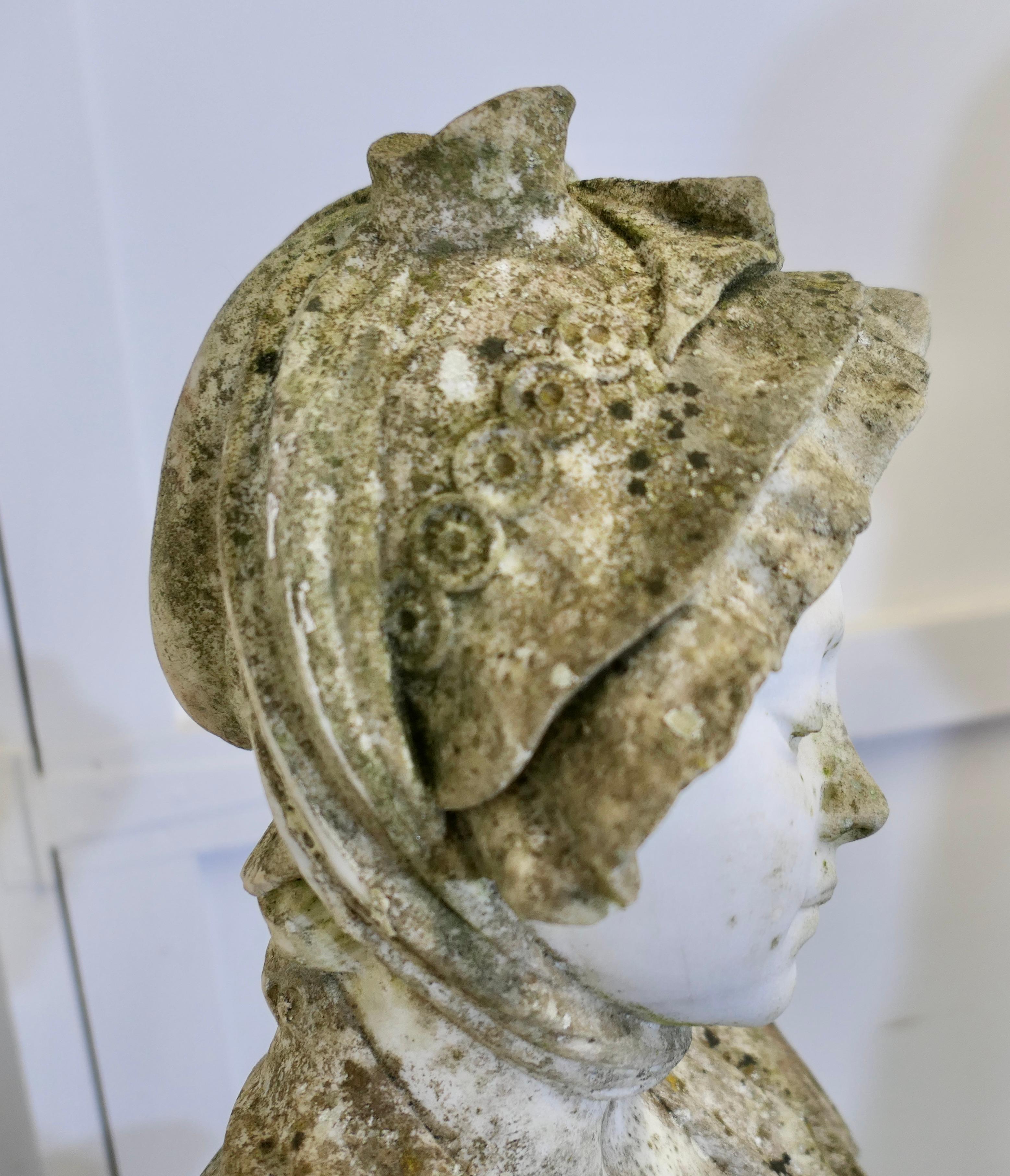 Busto in marmo di Carrara intagliato del XIX secolo da Jean-Baptiste Greuze in vendita 5