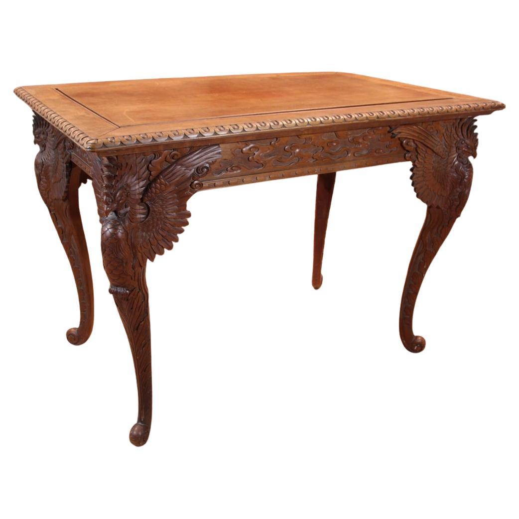19th Century Carved Center Table